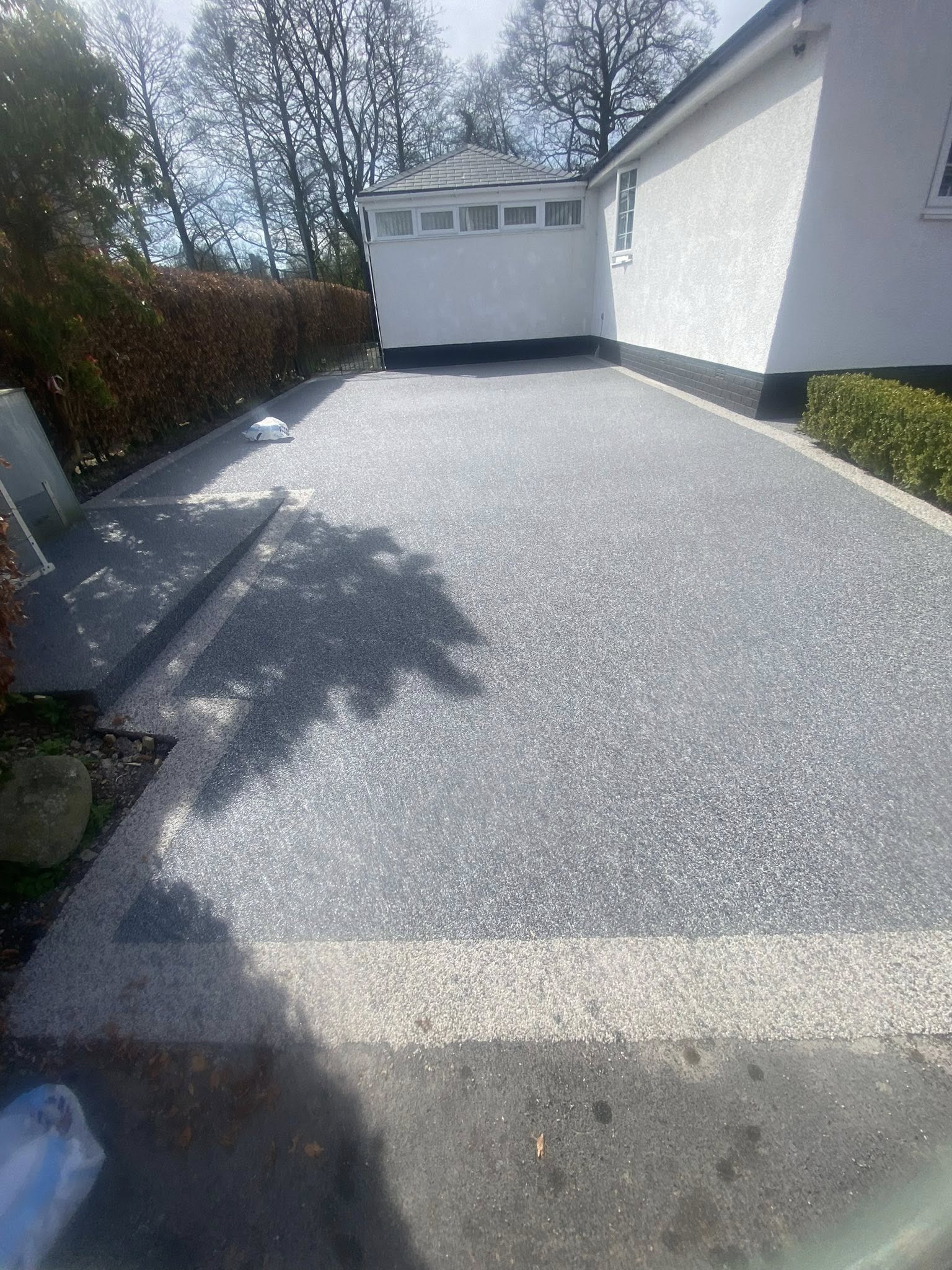 Resin-bound driveway — completed project